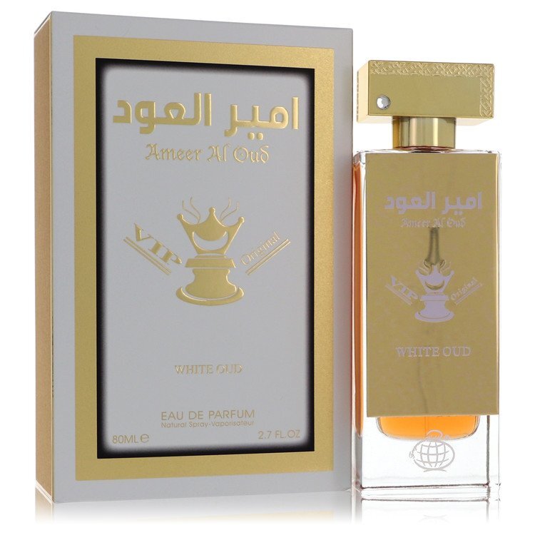 Ameer Al Oud Vip Original White Oud by Fragrance World Eau De Parfum Spray 2.7 oz (Men)(Unisex)