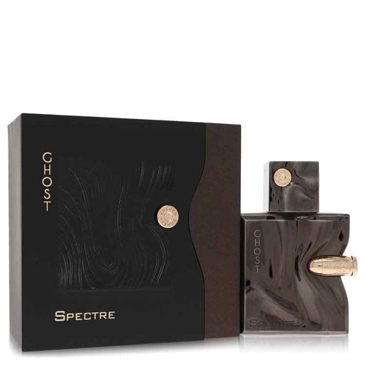 Spectre Ghost Eau De Parfum spray by Fragrance World for men, 2.7 oz bottle, sleek packaging and fragrance bottle.