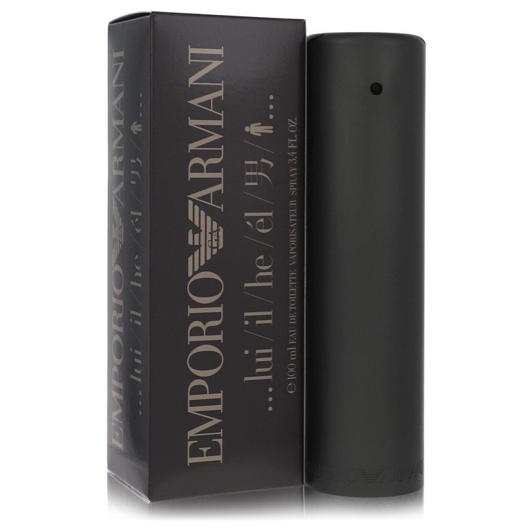 Emporio Armani by Giorgio Armani Eau De Toilette Spray 3.4 oz (Men) - AppleMango Trading Co