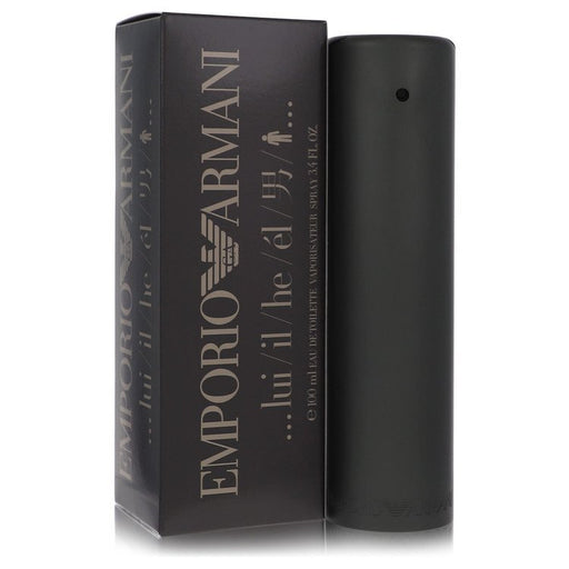 Emporio Armani by Giorgio Armani Eau De Toilette Spray 3.4 oz (Men) - AppleMango Trading Co
