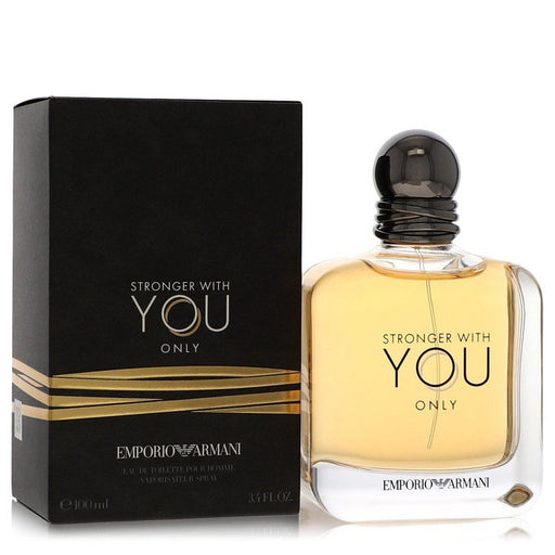 Stronger With You Only by Giorgio Armani Eau De Toilette Spray 3.4 oz (Men) - AppleMango Trading Co