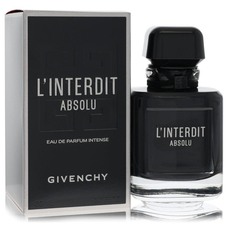 Givenchy L'interdit Absolu Eau De Parfum Intense spray for women, 2.7 oz bottle, elegant floral fragrance design