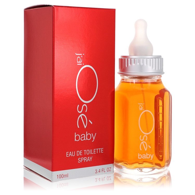 Jai Ose Baby by Guy Laroche Eau de Toilette spray for women, 3.4 oz bottle with elegant packaging.