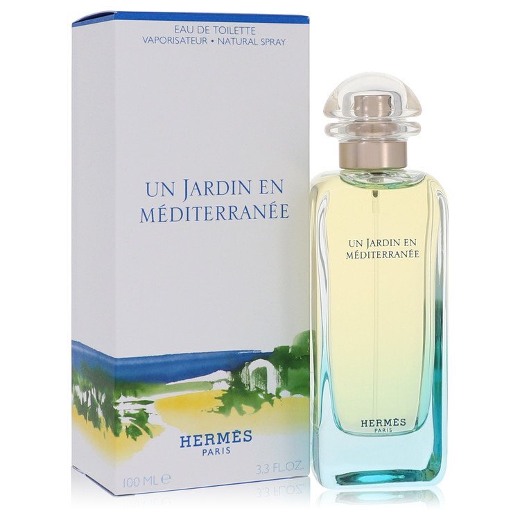 Un Jardin En Mediterranee by Hermes Eau De Toilette Spray 3.4 oz (Men)(Unisex)