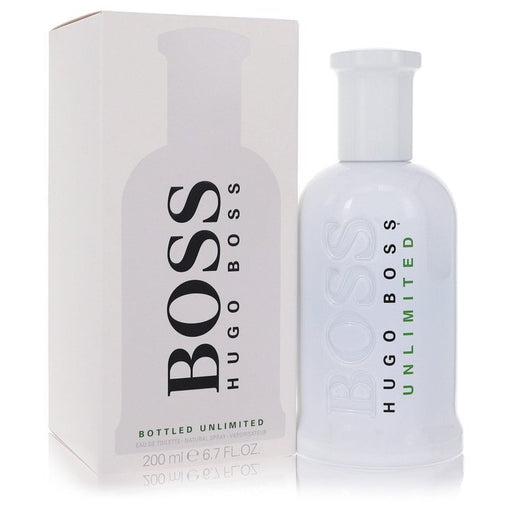 Boss Bottled Unlimited by Hugo Boss Eau De Toilette Spray 6.7 oz (Men) - AppleMango Trading Co