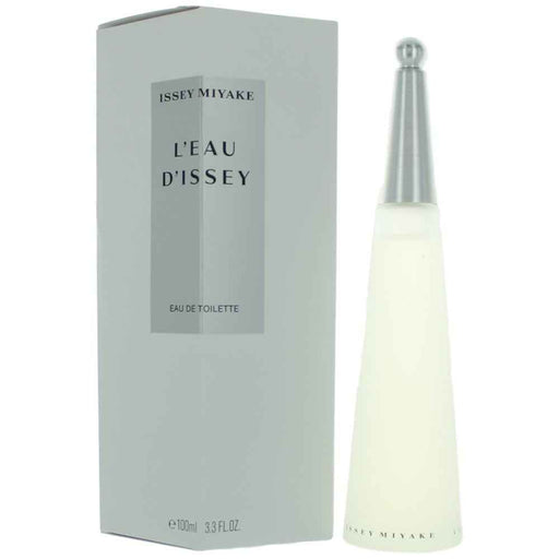 Issey Miyake L'EAU D'ISSEY Eau de Toilette spray for women, 3.3 oz bottle with clear cap, elegant fragrance design