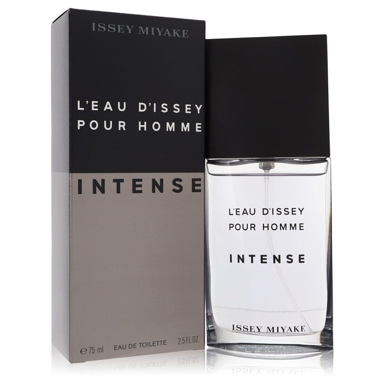 L'eau D'Issey Pour Homme Intense by Issey Miyake Eau De Toilette Spray 2.5 oz (Men) - AppleMango Trading Co