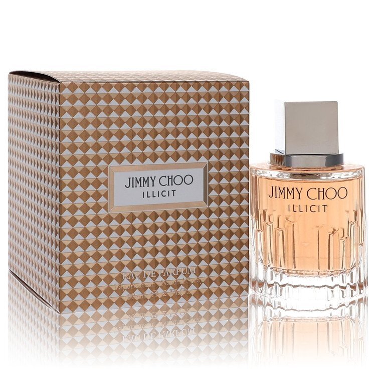 Jimmy Choo Illicit Eau de Parfum spray for women, 2 oz bottle, elegant perfume with floral and woody notes