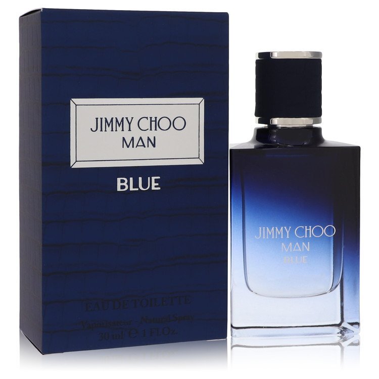 Jimmy Choo Man Blue by Jimmy Choo Eau De Toilette Spray 1 oz (Men) - AppleMango Trading Co