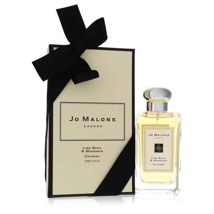 Jo Malone Lime Basil & Mandarin cologne spray in 3.4 oz bottle, unisex fragrance with fresh citrus and herbal notes