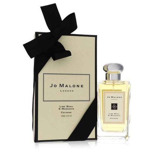Jo Malone Lime Basil & Mandarin cologne spray in 3.4 oz bottle, unisex fragrance with fresh citrus and herbal notes