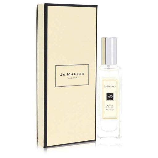 Jo Malone Poppy & Barley cologne spray in 1 oz bottle, unisex fragrance with floral and barley notes, designed for women and men.