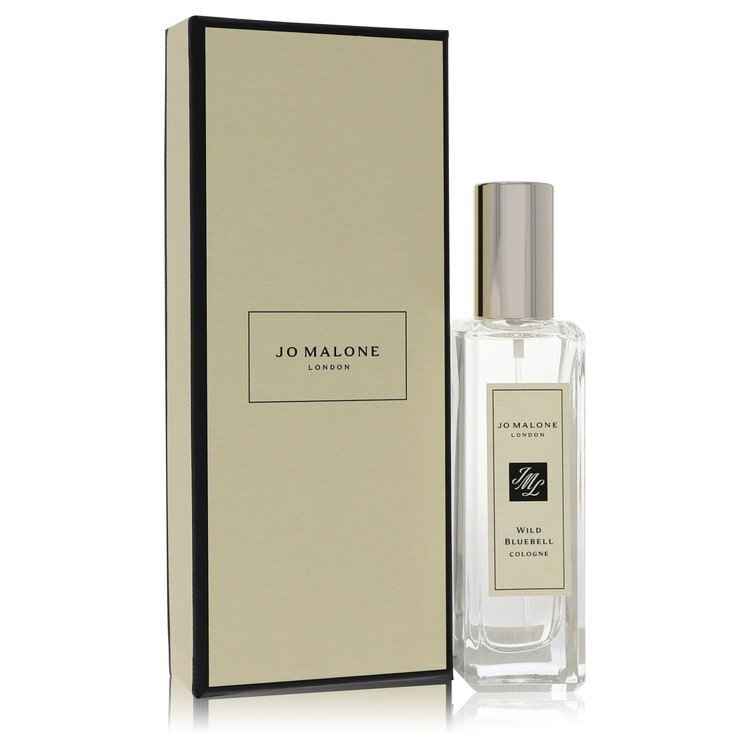 Jo Malone Wild Bluebell 1 oz cologne spray for women and unisex, featuring a floral bluebell scent in a sleek glass bottle.
