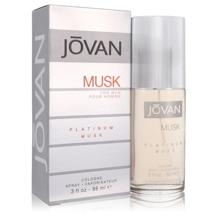 Platinum Musk by Jovan Cologne Spray 3 oz (Men)