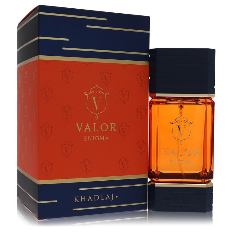 Valor Enigma by Khadlaj Eau De Parfum Spray 3.4 oz (Men)