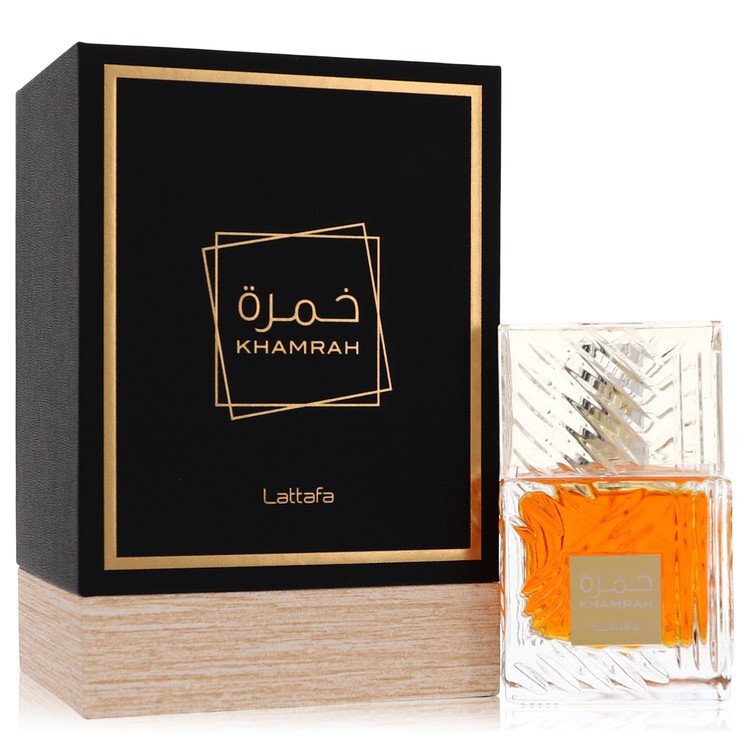 Khamrah by Lattafa Eau De Parfum Spray 3.4 oz (Men)(Unisex)