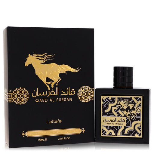 Lattafa Qaed Al Fursan by Lattafa Eau De Parfum Spray 3 oz (Men) - AppleMango Trading Co