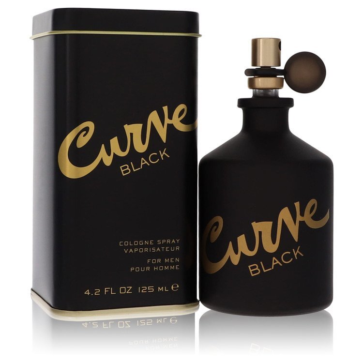 Curve Black cologne spray by Liz Claiborne in a sleek black bottle, 4.2 oz, designed for men.