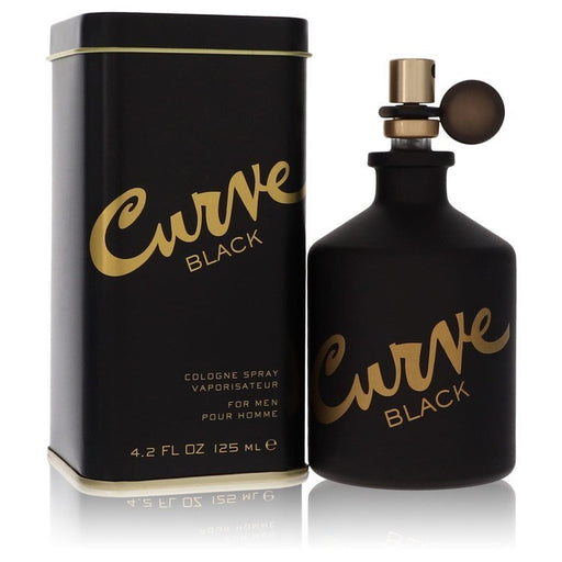 Curve Black cologne spray by Liz Claiborne in a sleek black bottle, 4.2 oz, designed for men.