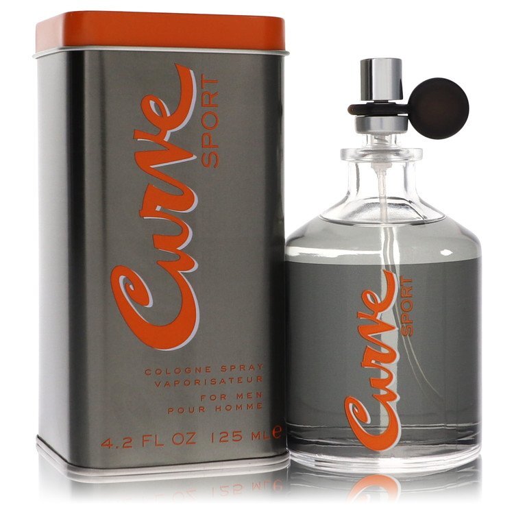 Curve Sport by Liz Claiborne 4.2 oz Eau De Cologne Spray for men in a sleek bottle with a sporty design.