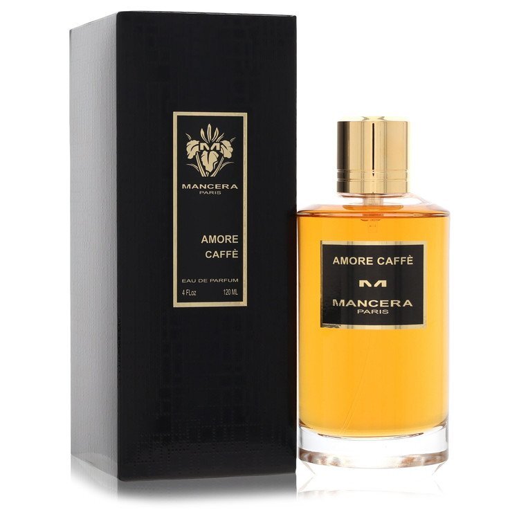 Amore Caffe by Mancera Eau de Parfum spray for women and unisex, 4 oz bottle with elegant packaging.