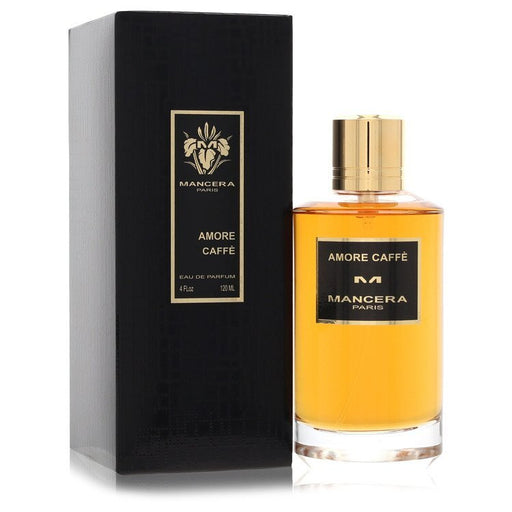 Amore Caffe by Mancera Eau de Parfum spray for women and unisex, 4 oz bottle with elegant packaging.