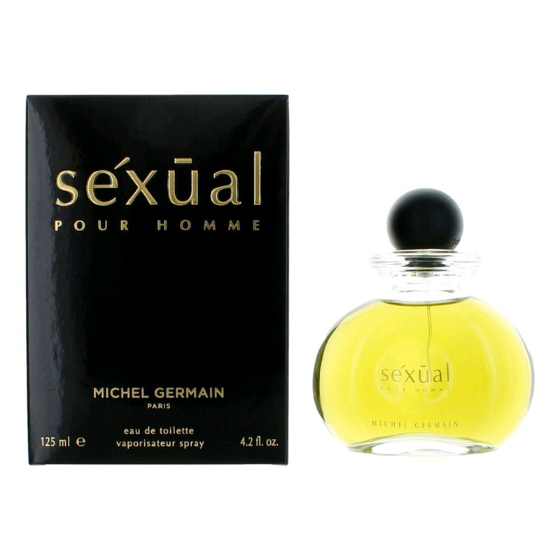 Men's Eau De Toilette Spray by Michel Germain, 4.2 oz bottle with elegant design and classic fragrance appeal.
