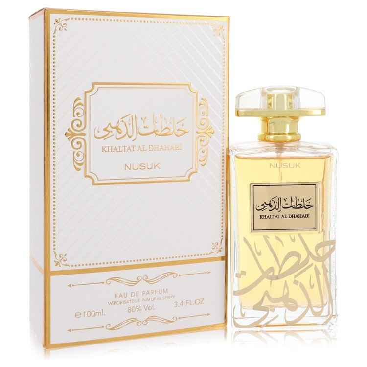 Khaltat Al Dhahabi by Nusuk Eau De Parfum Spray 3.4 oz (Men)(Unisex)