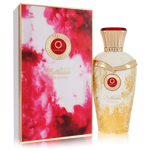 Orientica Arte Bellissimo Exotic Eau De Parfum spray for women and unisex, 2.5 oz bottle with elegant packaging