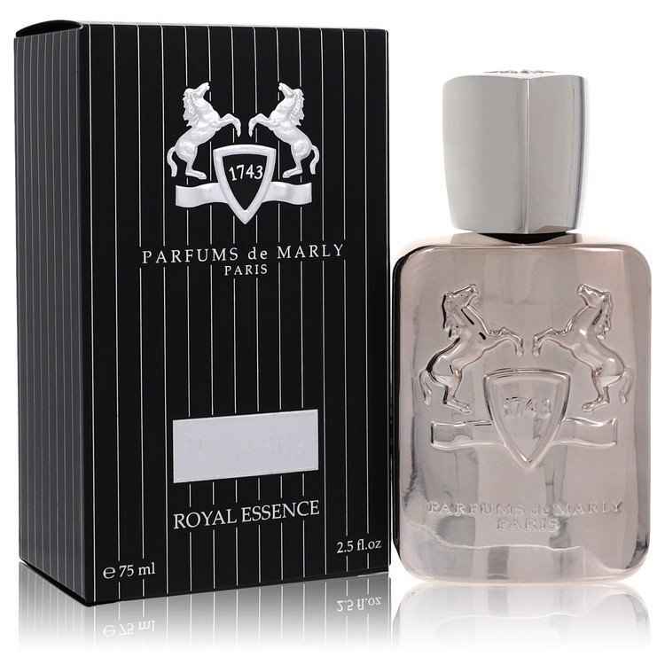 Pegasus by Parfums de Marly Eau de Parfum spray 2.5 oz for men and unisex, elegant bottle with gold accents.