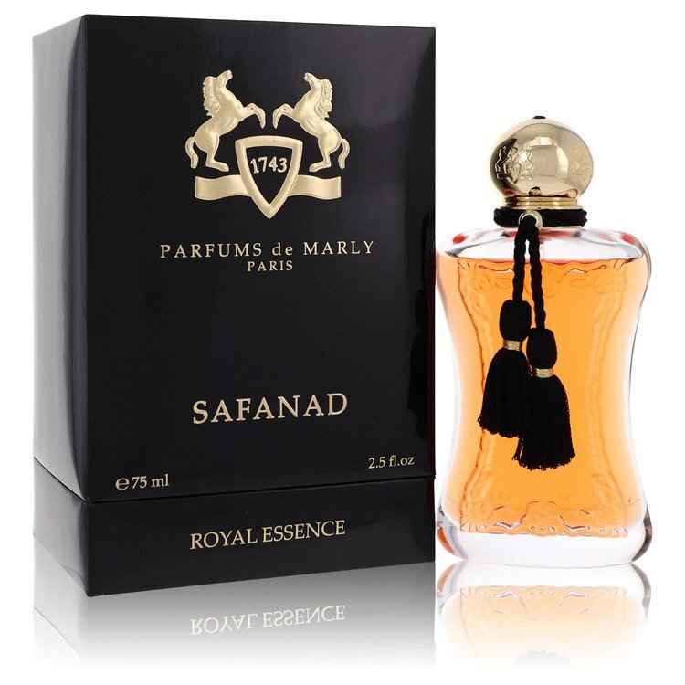 Safanad by Parfums De Marly Eau De Parfum spray for women, 2.5 oz bottle, elegant fragrance with floral and woody notes.