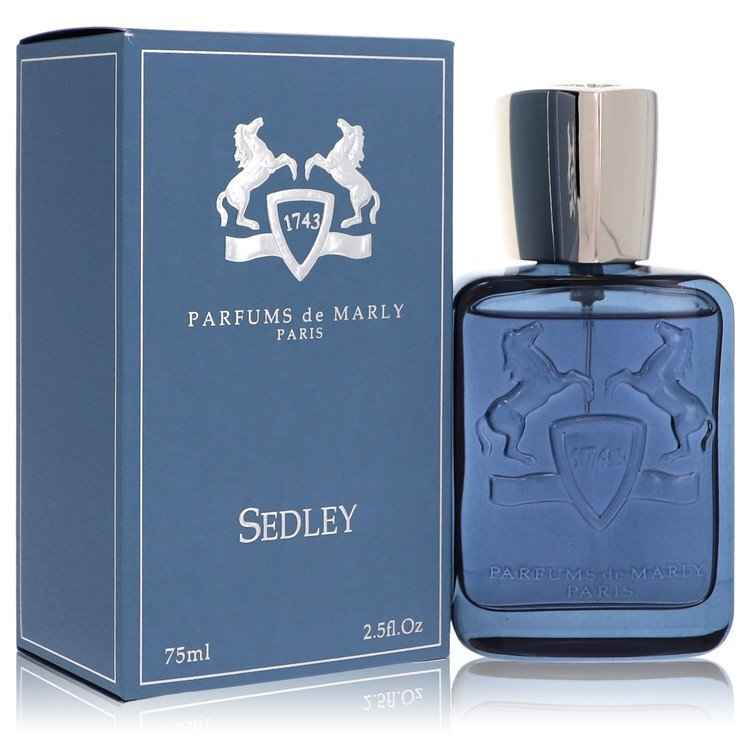 Sedley Eau De Parfum Spray by Parfums De Marly for women, 2.5 oz bottle, elegant perfume with floral and woody notes.