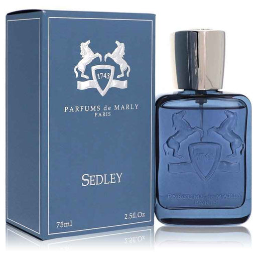 Sedley Eau De Parfum Spray by Parfums De Marly for women, 2.5 oz bottle, elegant perfume with floral and woody notes.