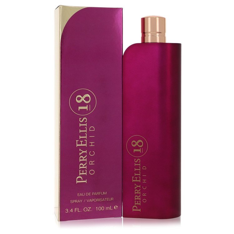18 Orchid by Perry Ellis Eau De Parfum Spray 3.4 oz (Women)