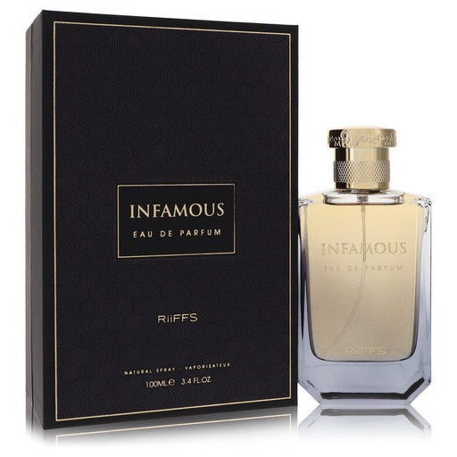 Riiffs Infamous by Riiffs Eau De Parfum Spray 3.4 oz (Men) - AppleMango Trading Co