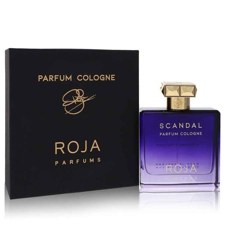 Roja Parfums Scandal Eau De Parfum spray for men, 3.4 oz bottle with sleek design and elegant branding.
