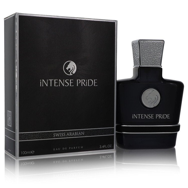 Intense Pride by Swiss Arabian men's Eau de Parfum spray, 3.4 oz bottle with sleek packaging and brand logo visible.