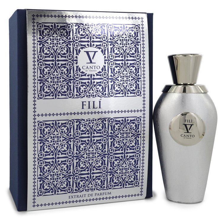 V Canto Fili V by V Canto Extrait De Parfum spray, 3.38 oz, featuring elegant packaging and a refined fragrance for women and unisex.