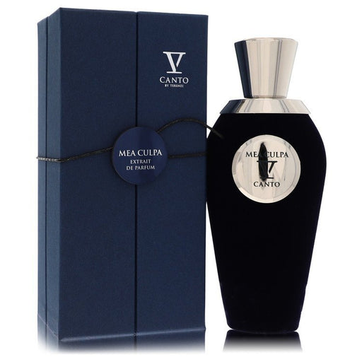 V Canto Mea Culpa V perfume spray for women and unisex, 3.38 oz, featuring elegant fragrance bottle and branding details.