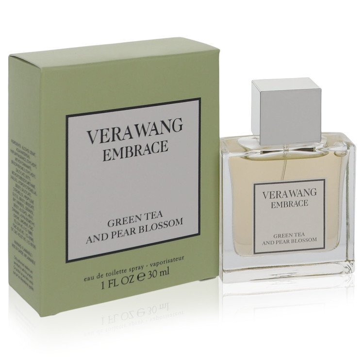 Embrace Green Tea And Pear Blossom by Vera Wang Eau De Toilette Spray 1 oz (Women)
