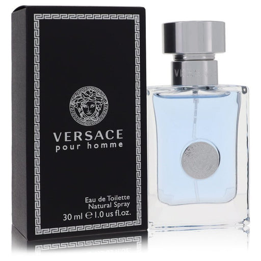 Versace Pour Homme by Versace Eau De Toilette Spray 1 oz (Men) - AppleMango Trading Co