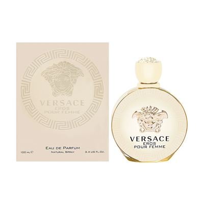 Miniature Eros Pour Femme Versace Eau de Parfum for women, 0.17 oz, featuring the perfume bottle with elegant design.