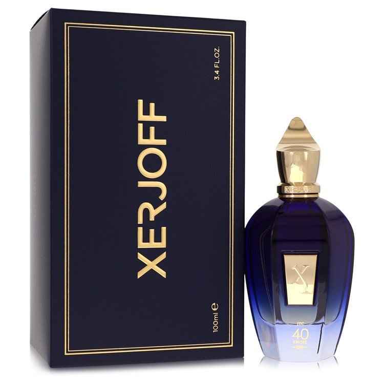 Xerjoff 40 Knots Eau de Parfum spray bottle for women and unisex, 3.4 oz with elegant packaging design.