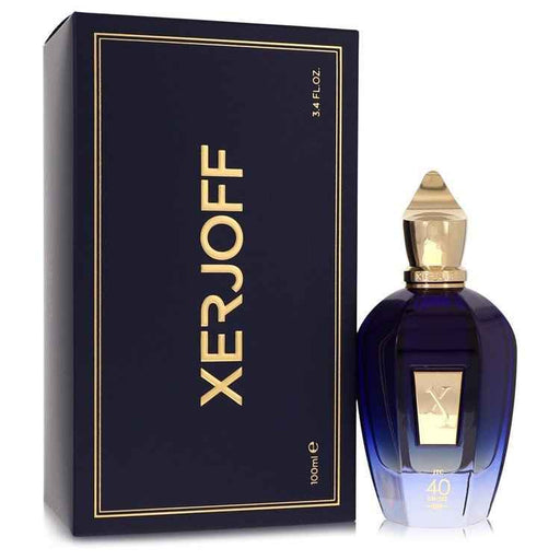 Xerjoff 40 Knots Eau de Parfum spray bottle for women and unisex, 3.4 oz with elegant packaging design.