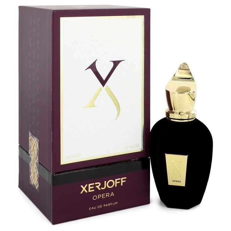 Opera by Xerjoff Eau De Parfum spray for women and unisex, 1.7 oz bottle with elegant packaging, luxurious fragrance.